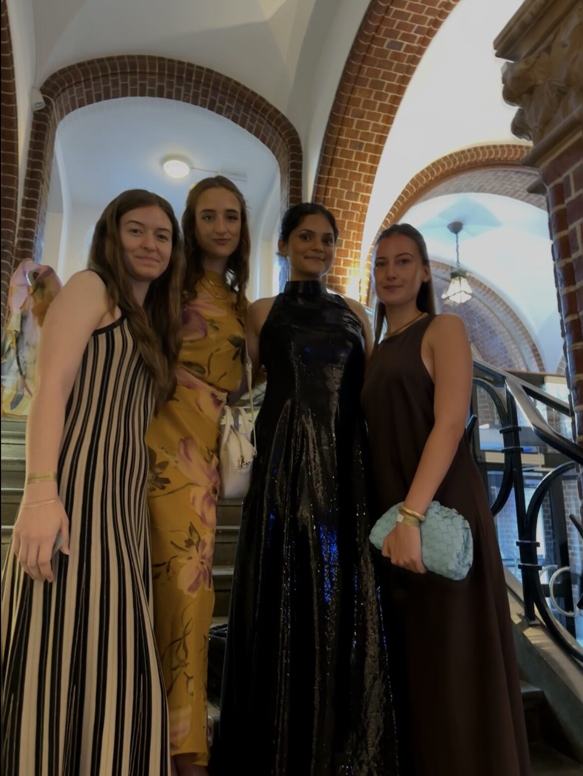 Formal evening with friends at Lund University
